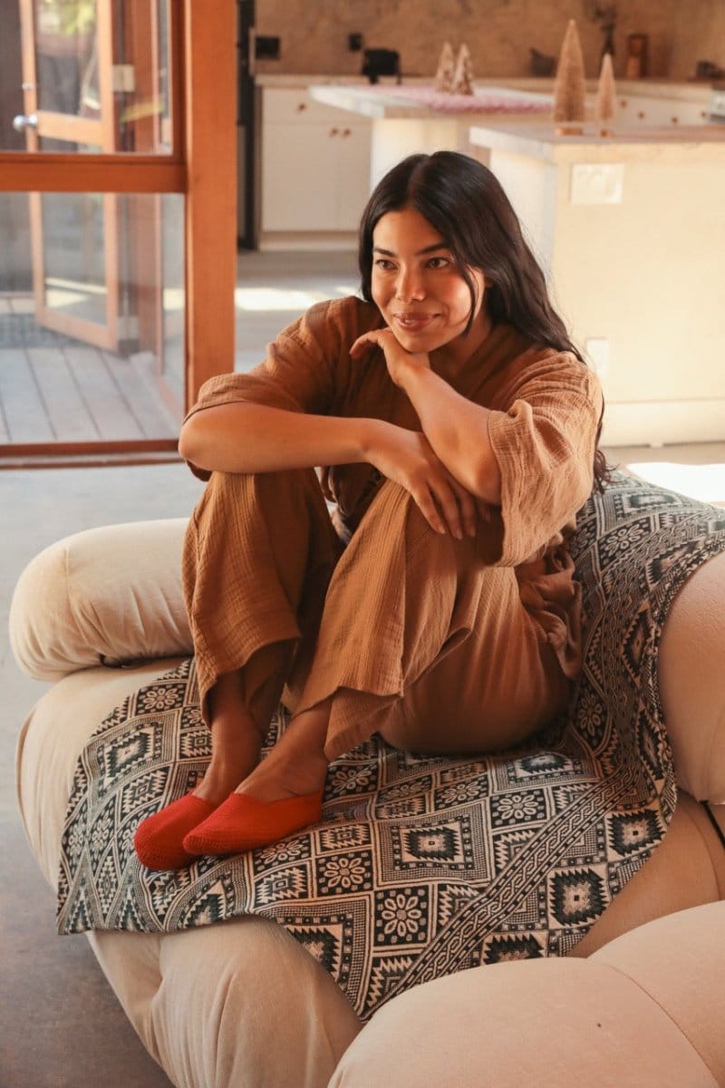 OddBird Footwear Nazar Handmade Patik - Traditional Crocheted Bootie