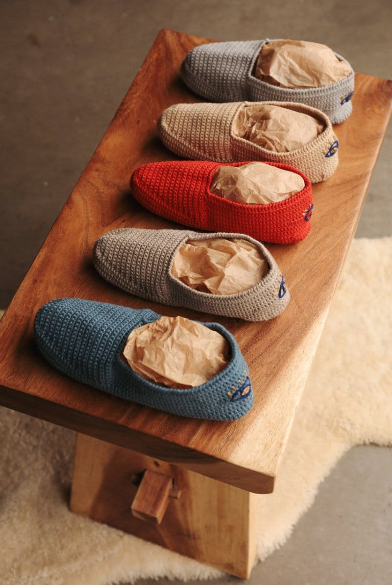 OddBird Footwear Nazar Handmade Patik - Traditional Crocheted Bootie