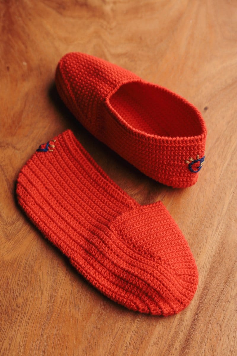 OddBird Footwear Nazar Handmade Patik - Traditional Crocheted Bootie