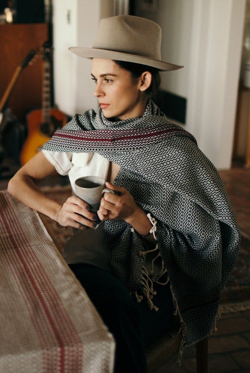 OddBird Towels Redline Handwoven Towel Collection