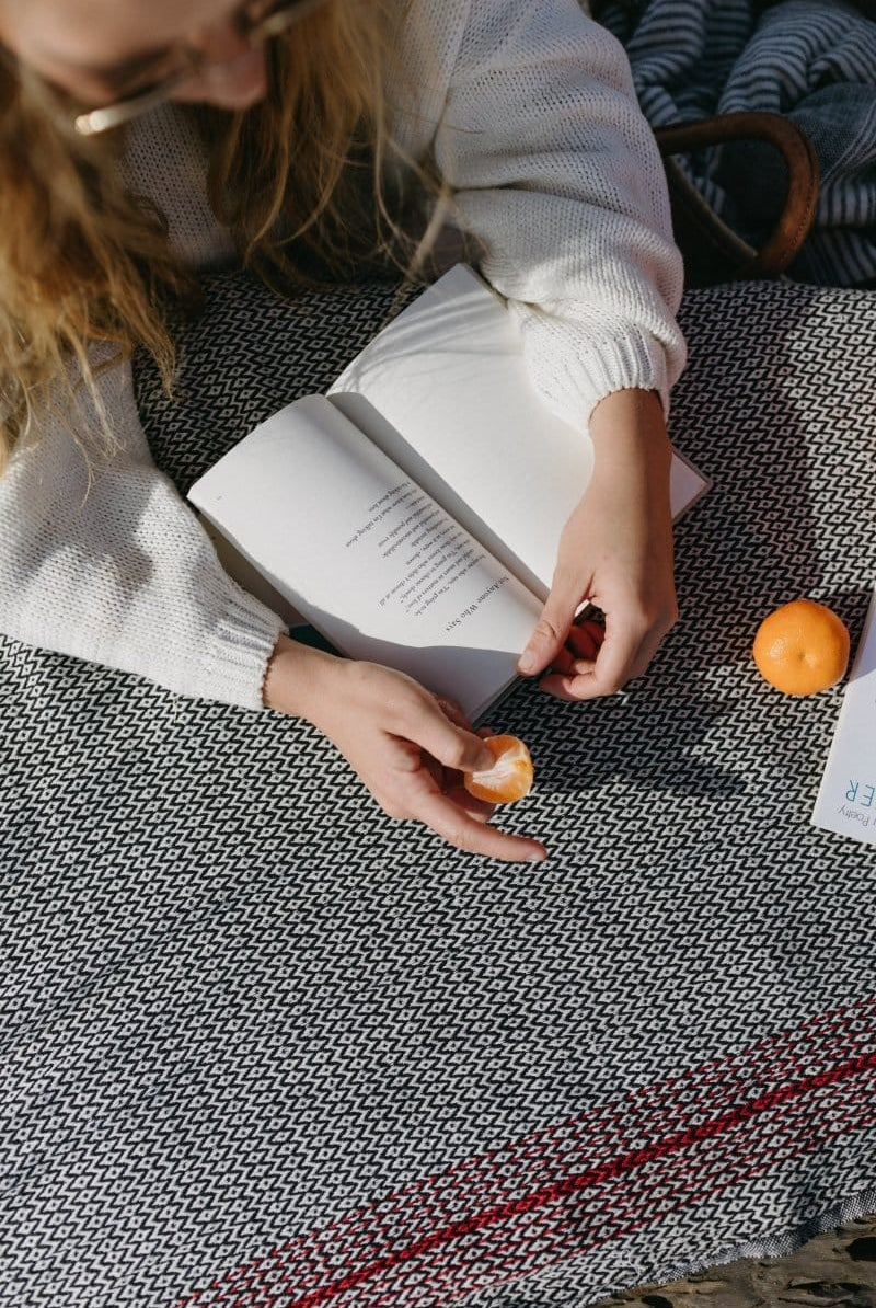 OddBird Towels Redline Handwoven Towel Collection