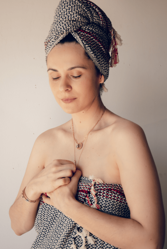 OddBird Towels Redline Handwoven Towel Collection