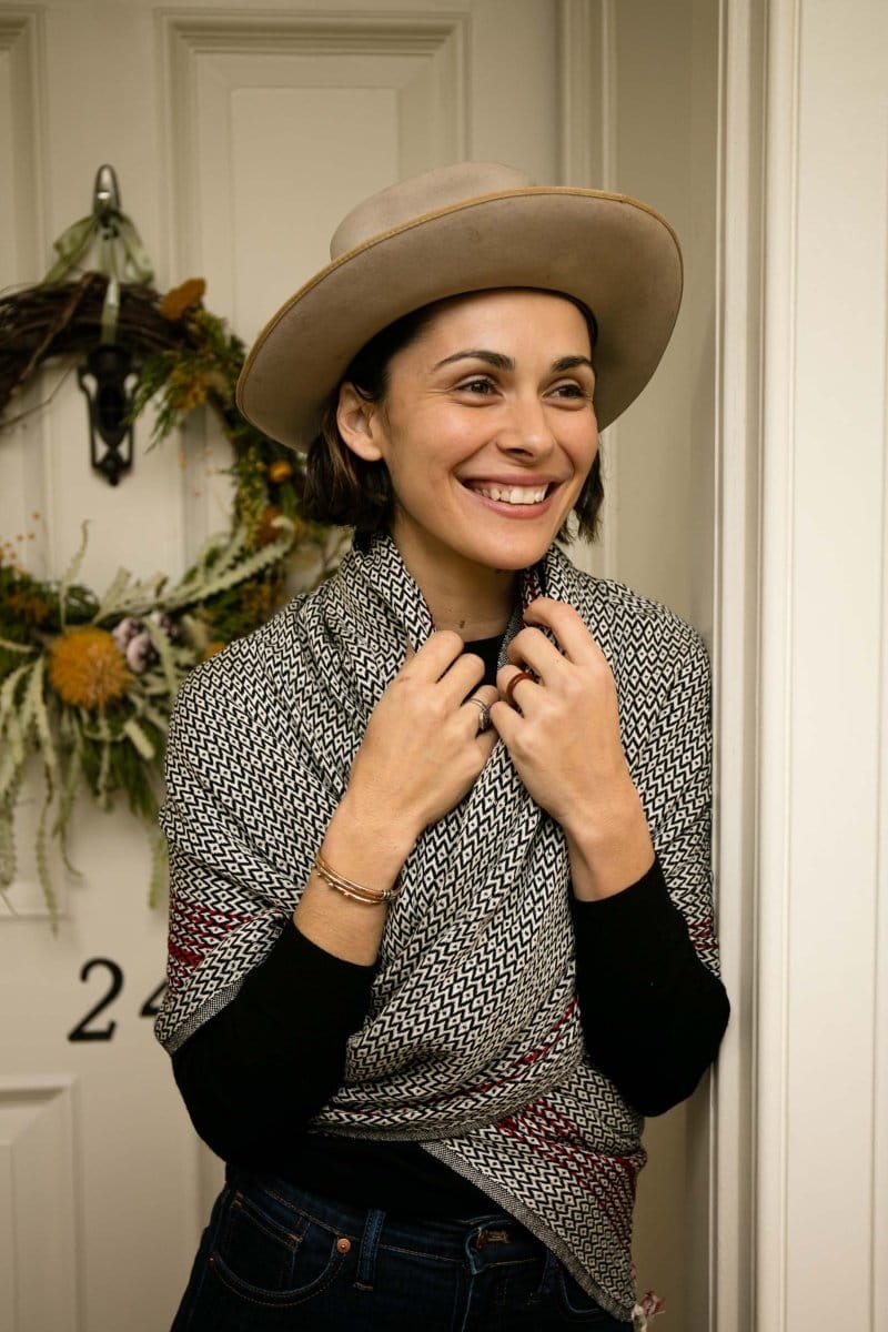 OddBird Towels Redline Handwoven Towel Collection