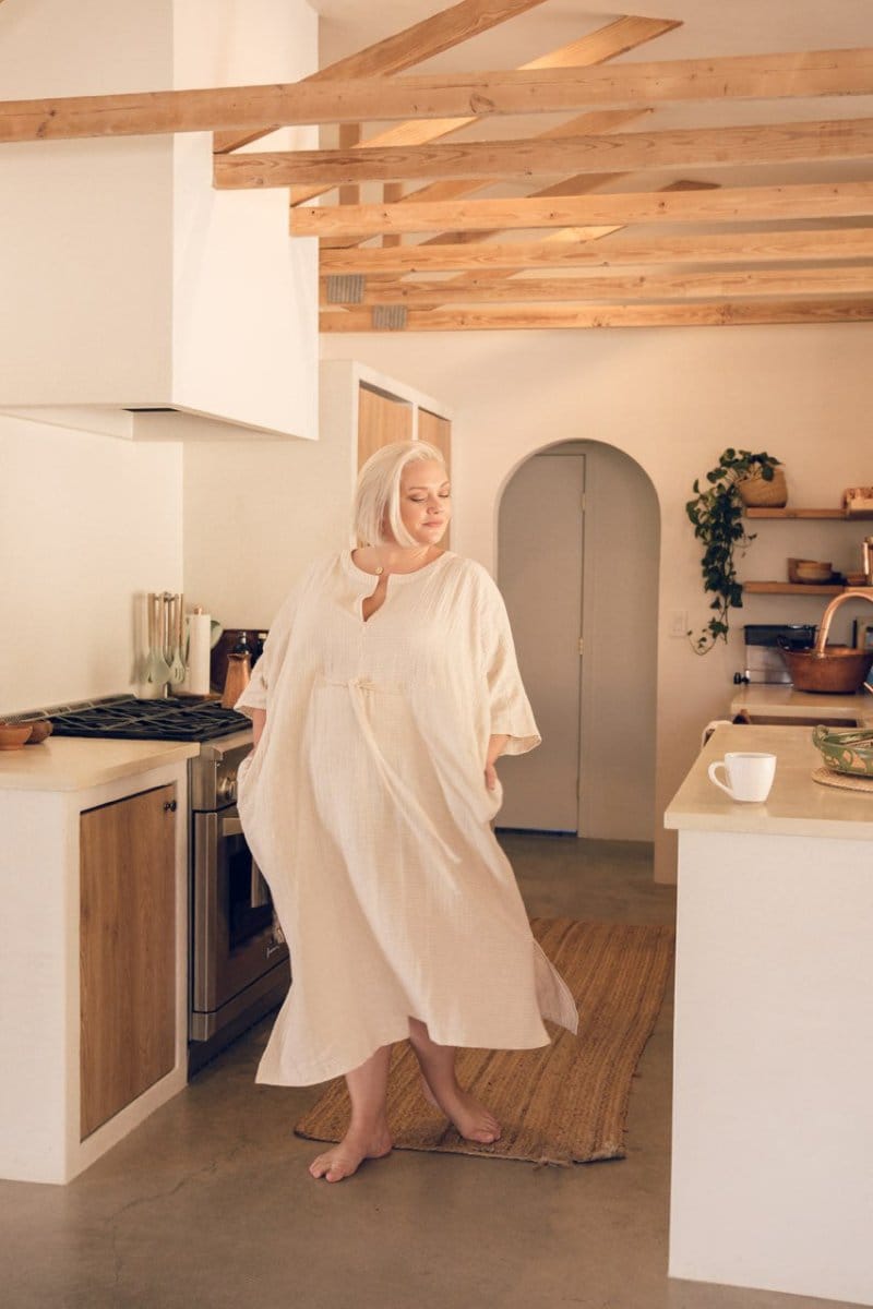 OddBird Loungewear Rüya Tunic - Ivory