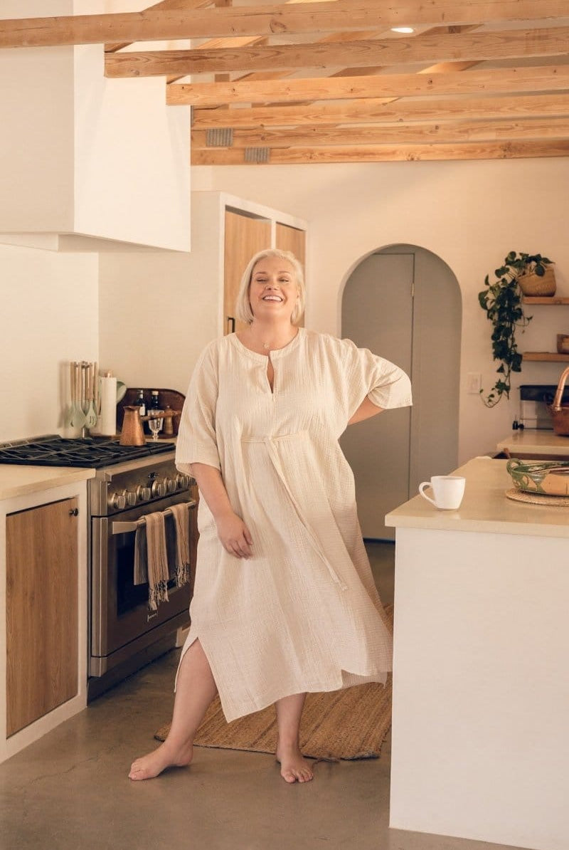 OddBird Loungewear Rüya Tunic - Ivory