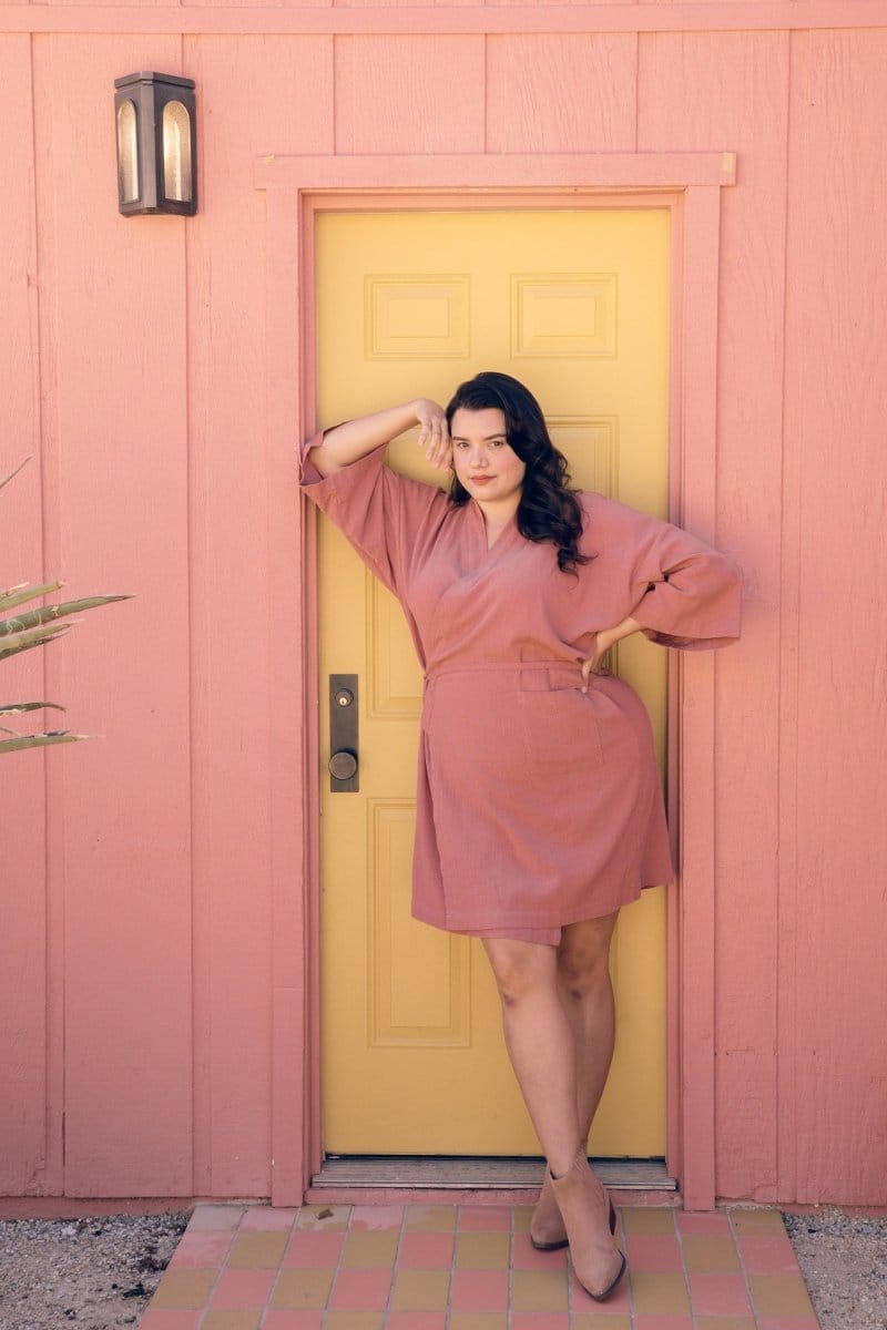 OddBird Loungewear Selin Sleep/Play Dress in Şile - SECONDS/SAMPLE