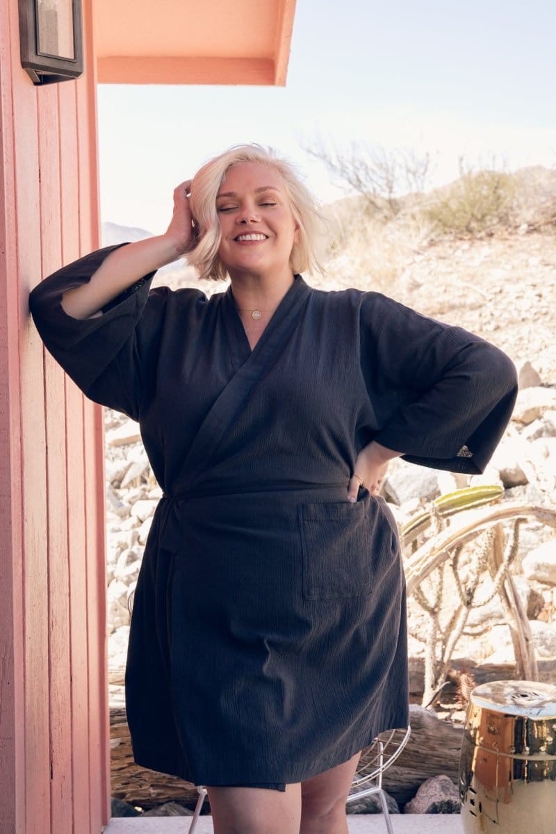 OddBird Loungewear Selin Sleep/Play Dress in Şile - SECONDS/SAMPLE