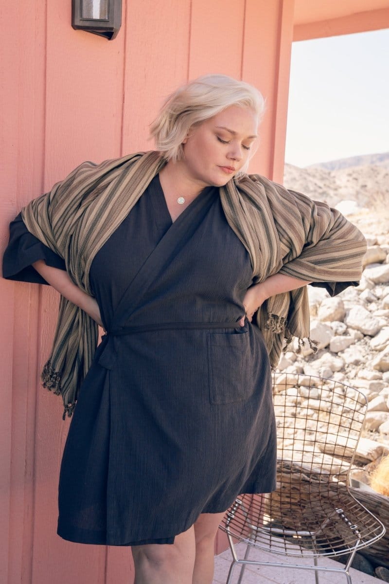 OddBird Loungewear Selin Sleep/Play Dress in Şile - SECONDS/SAMPLE