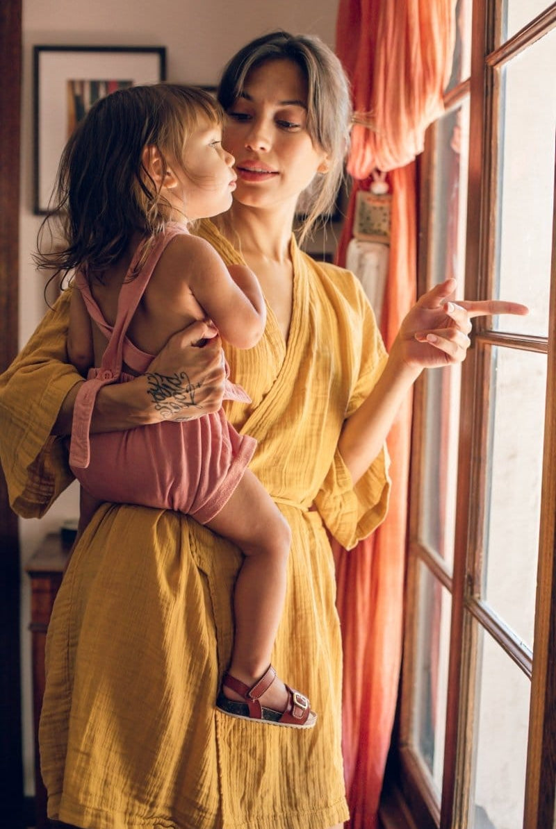 OddBird Loungewear Selin Sleep/Play Dress - SECONDS/SAMPLE