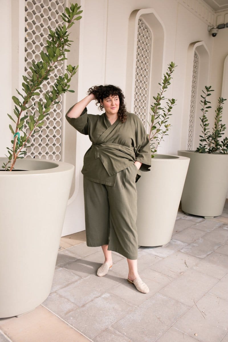 OddBird Loungewear Şile Cloth Two-piece Loungewear Set