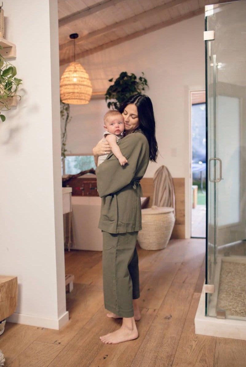 OddBird Loungewear Şile Cloth Two-piece Loungewear Set