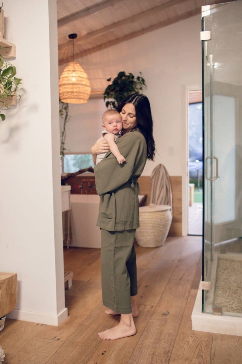 OddBird Loungewear Şile Cloth Two-piece Loungewear Set