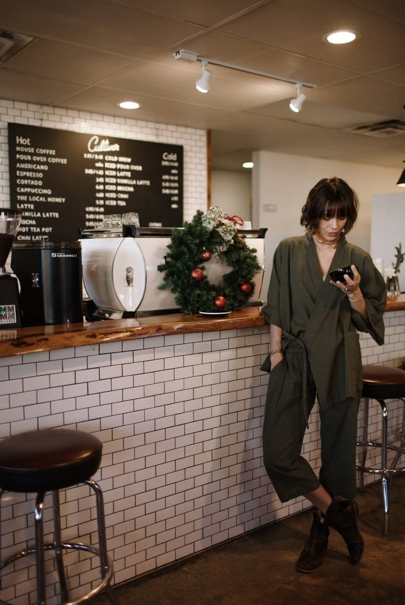 OddBird Loungewear Şile Cloth Two-piece Loungewear Set