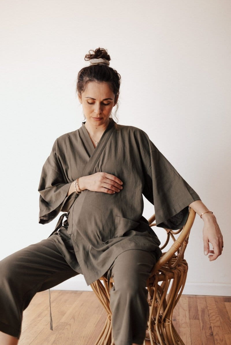 OddBird Loungewear Şile Cloth Two-piece Loungewear Set