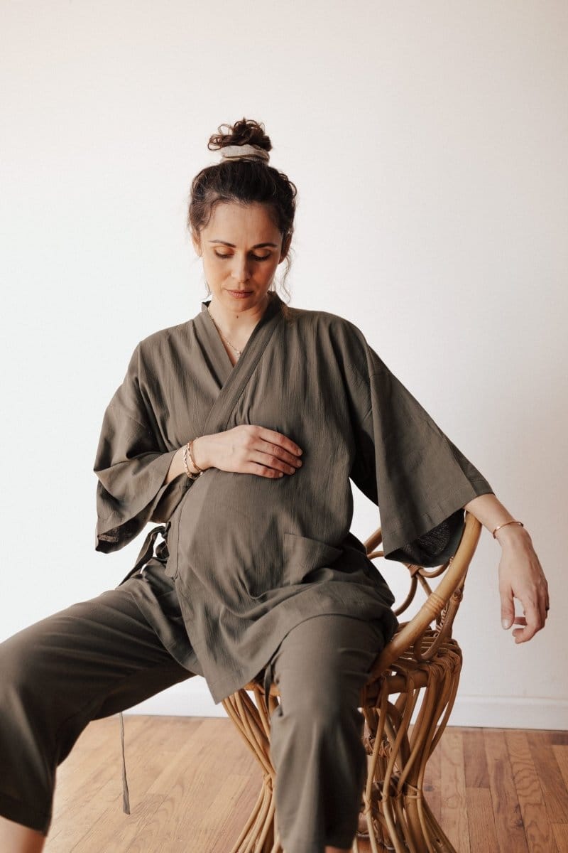 OddBird Loungewear Şile Cloth Two-piece Loungewear Set