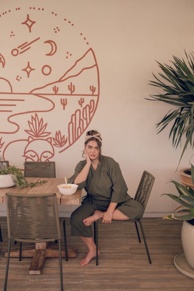 OddBird Loungewear Şile Cloth Two-piece Loungewear Set