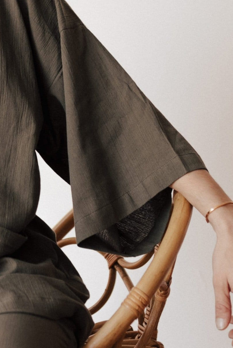 OddBird Loungewear Şile Cloth Two-piece Loungewear Set