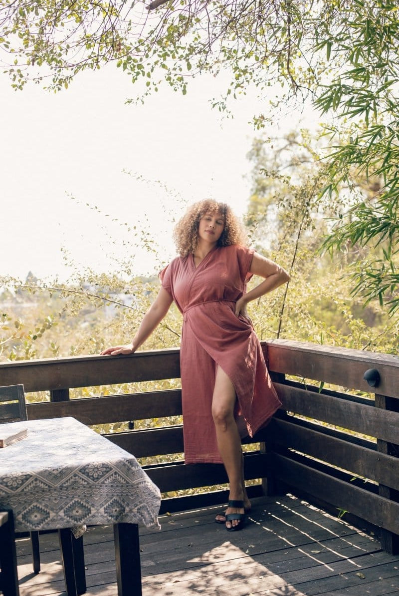 The Aydin 'House' Dress - LCAYDCRXS - OddBird Co.