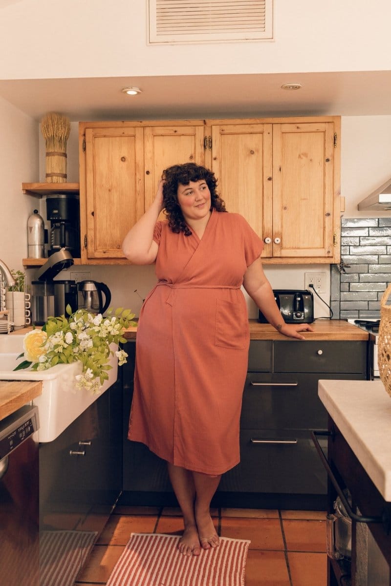 OddBird Loungewear The 'Aydin' Şile House Dress