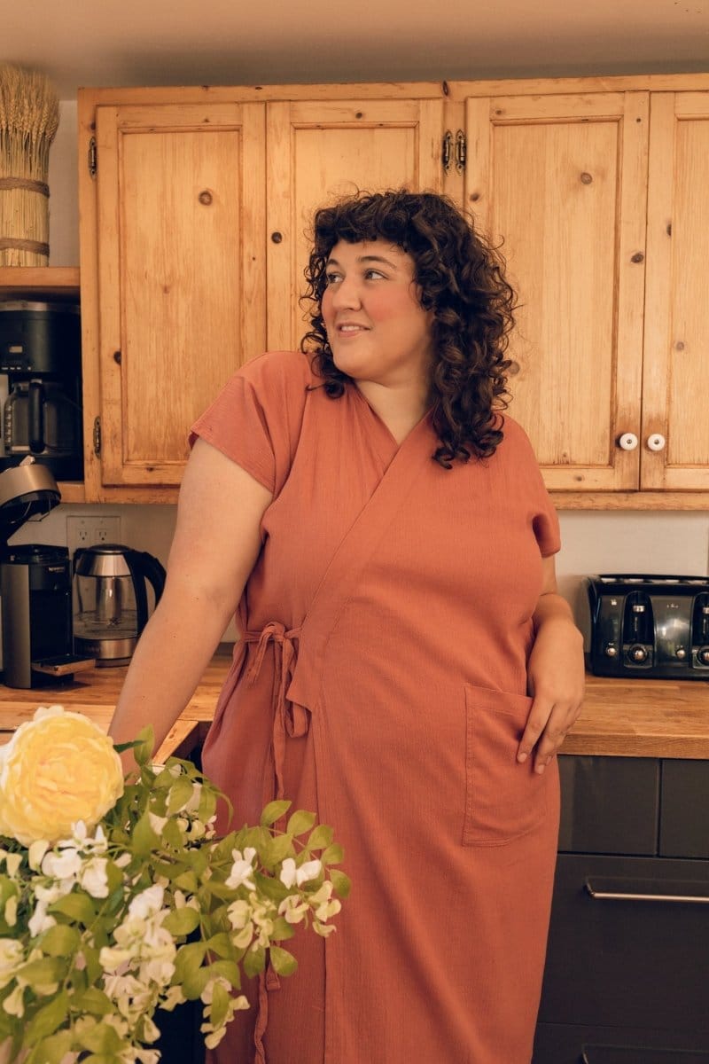 OddBird Loungewear The 'Aydin' Şile House Dress