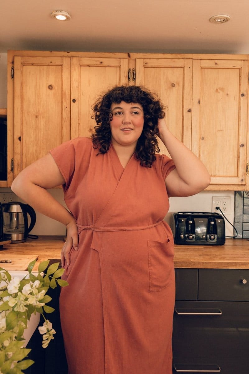 OddBird Loungewear The 'Aydin' Şile House Dress