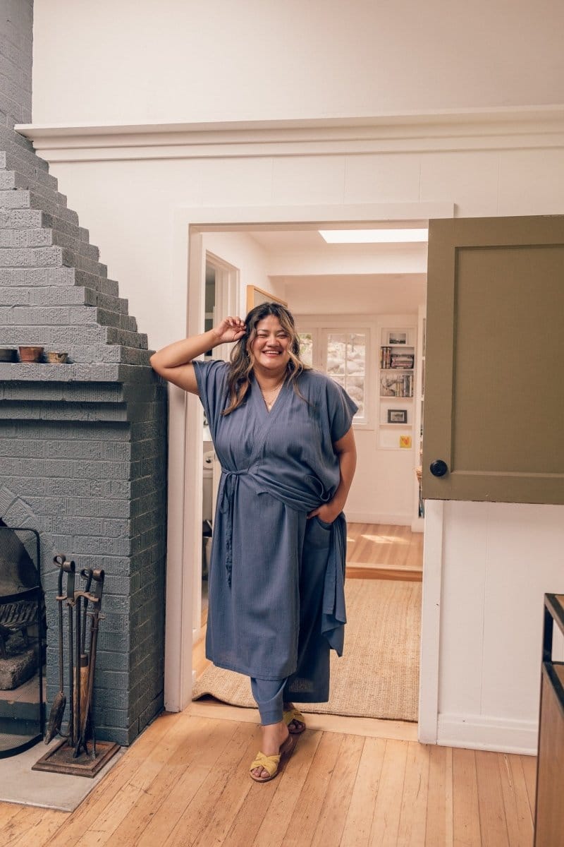 OddBird Loungewear The 'Aydin' Şile House Dress