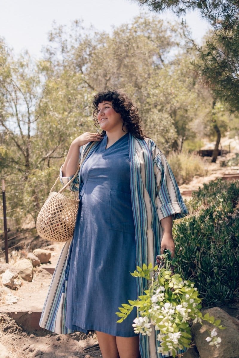OddBird Loungewear The 'Aydin' Şile House Dress