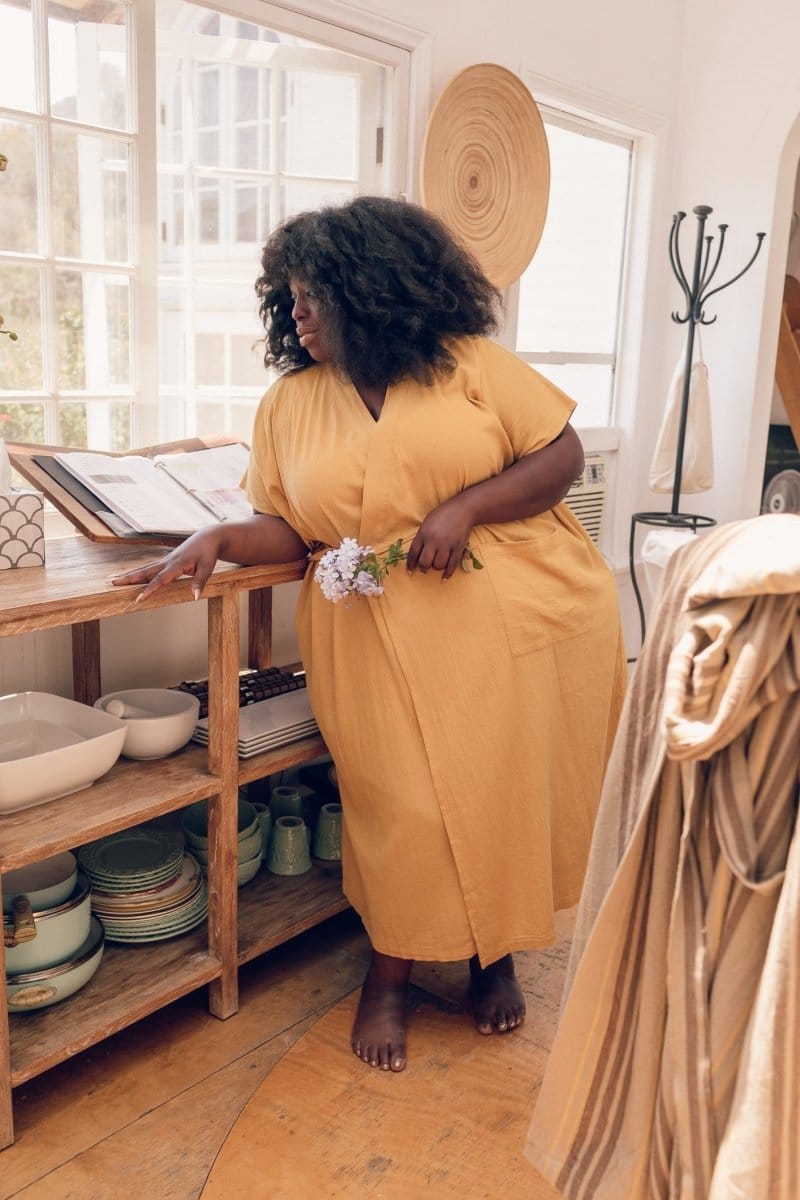 OddBird Loungewear The 'Aydin' Şile House Dress