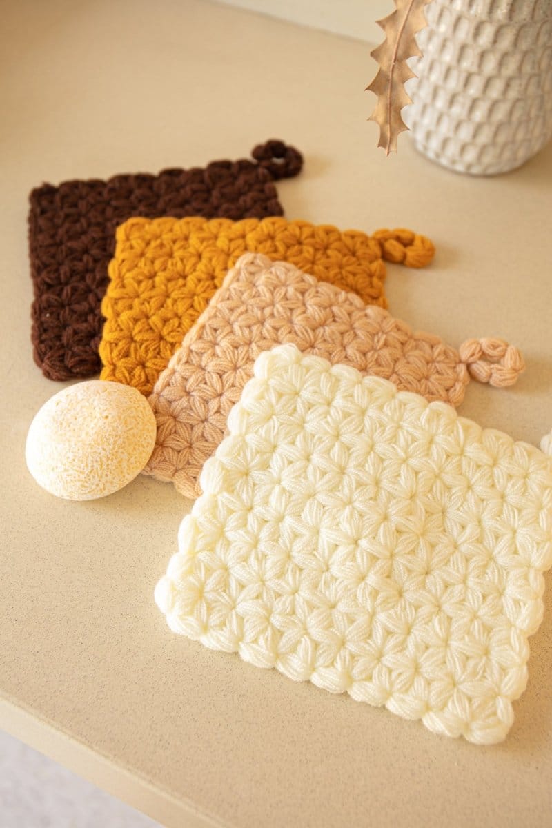 OddBird Accessories Traditional Turkish Crocheted Kese (Wash Cloth)