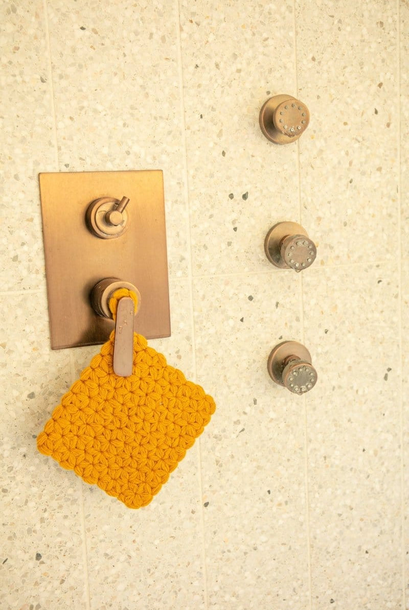 OddBird Accessories Traditional Turkish Crocheted Kese (Wash Cloth)