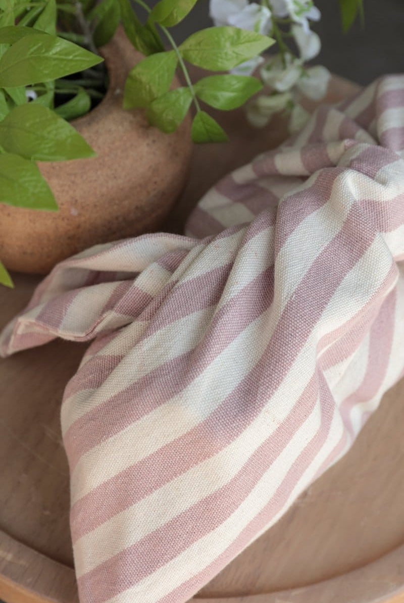 OddBird Accessories Sinoh - Pink Stripe Waste Not Want Not - Bento Bag