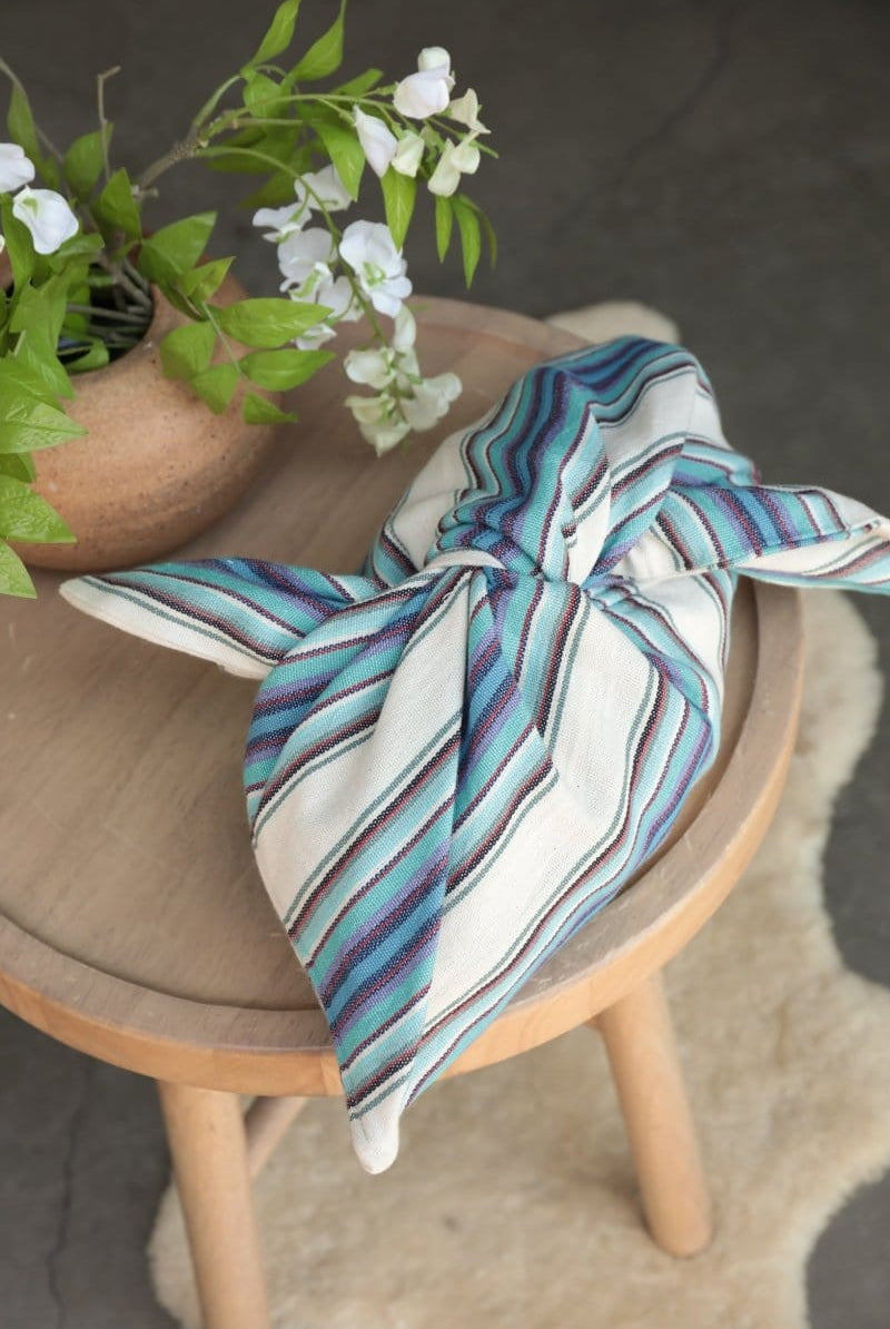 OddBird Accessories Turkuaz (Turquoise and Green) Waste Not Want Not - Bento Bag