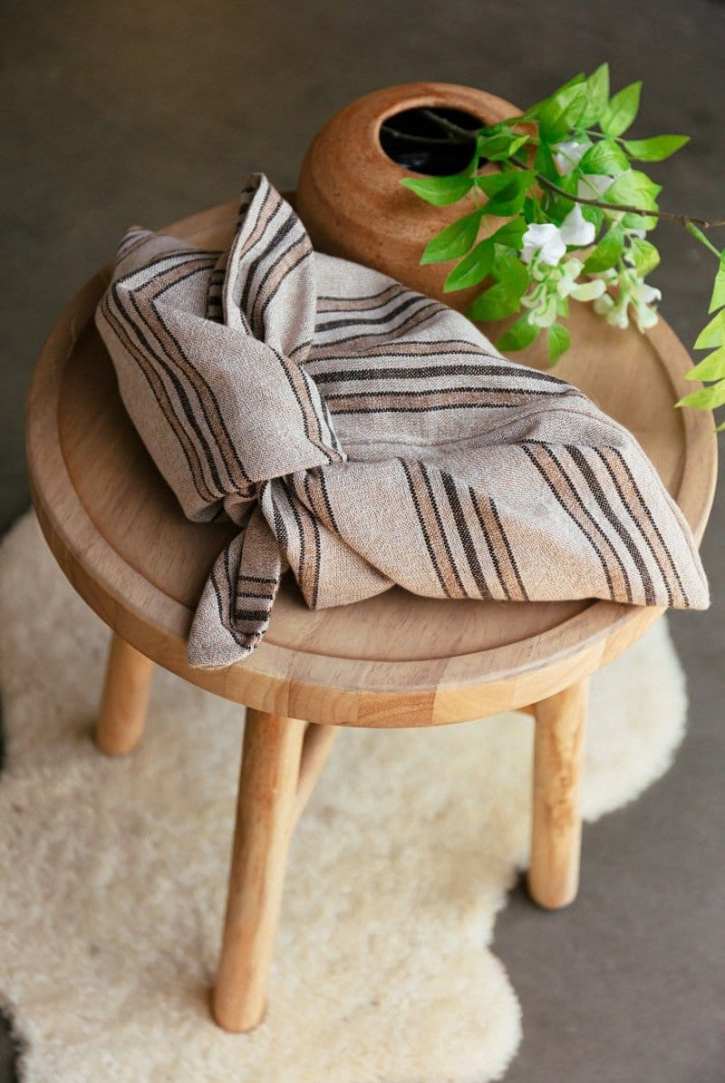 OddBird Accessories Emine (Caramel Stripe) Waste Not Want Not - Bento Bag