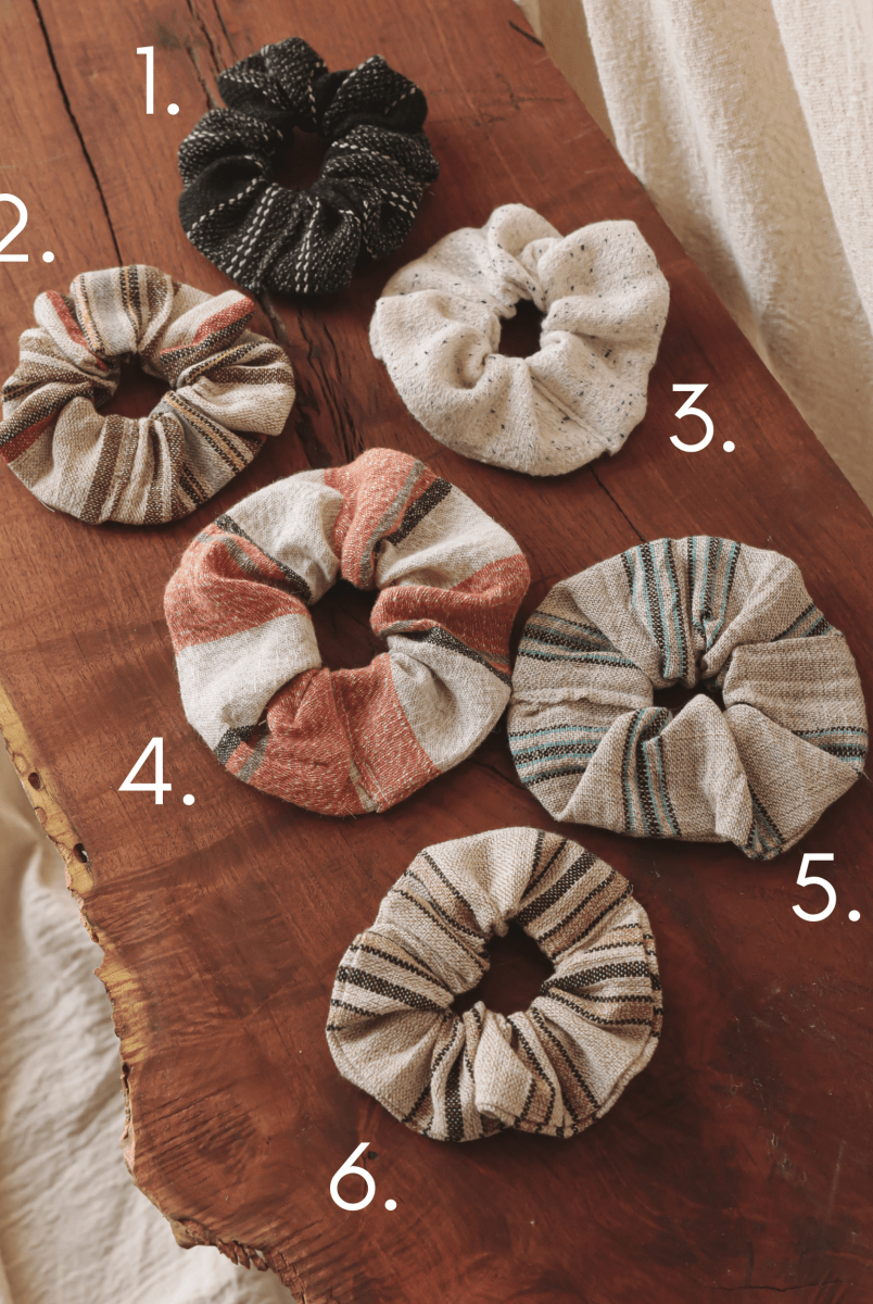 OddBird Accessories 1 - AYSA (Black) Waste Not Want Not Scrunchie - Core Collection