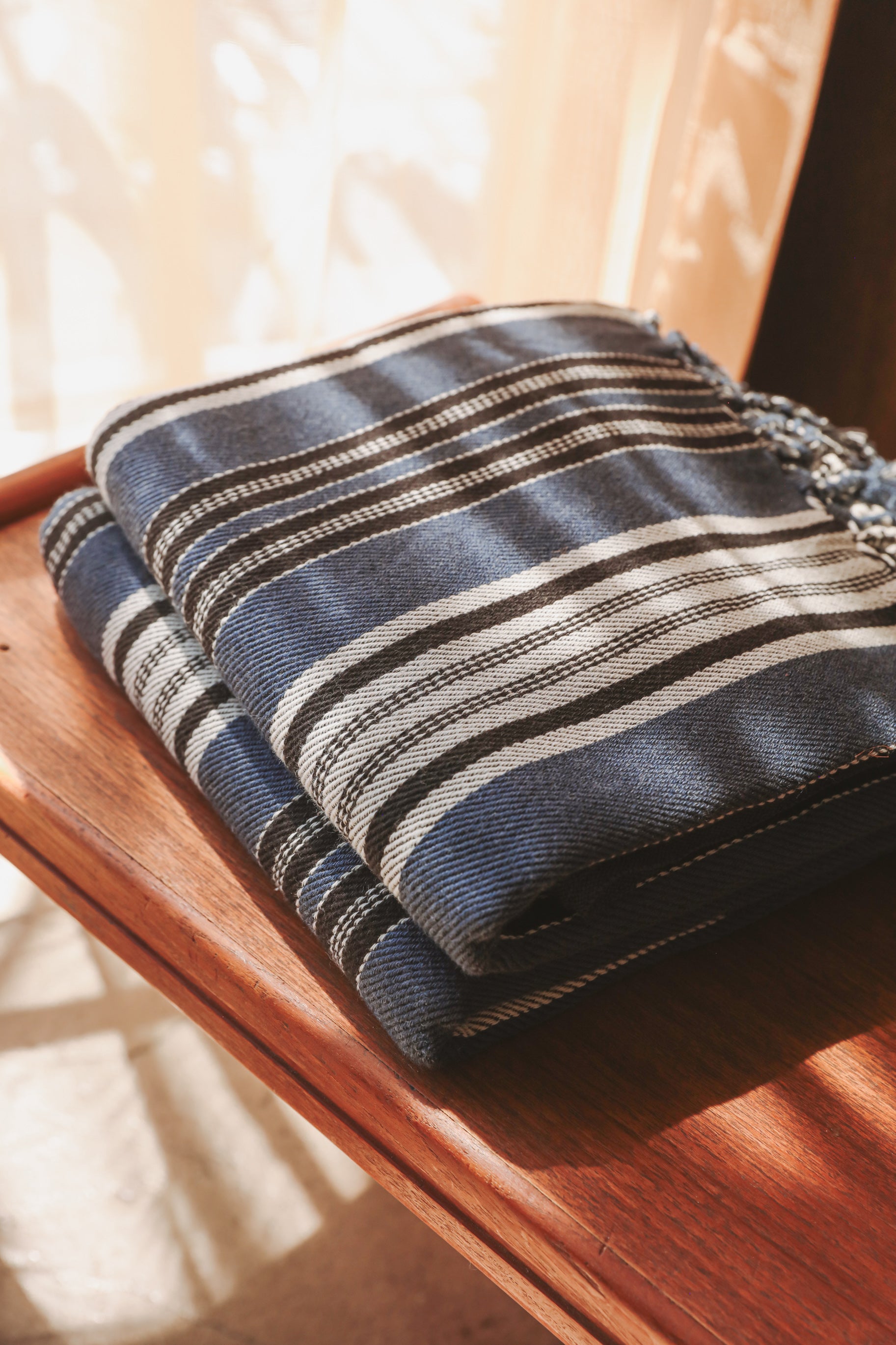 Turkish T Turkish Hand Towel - Navy