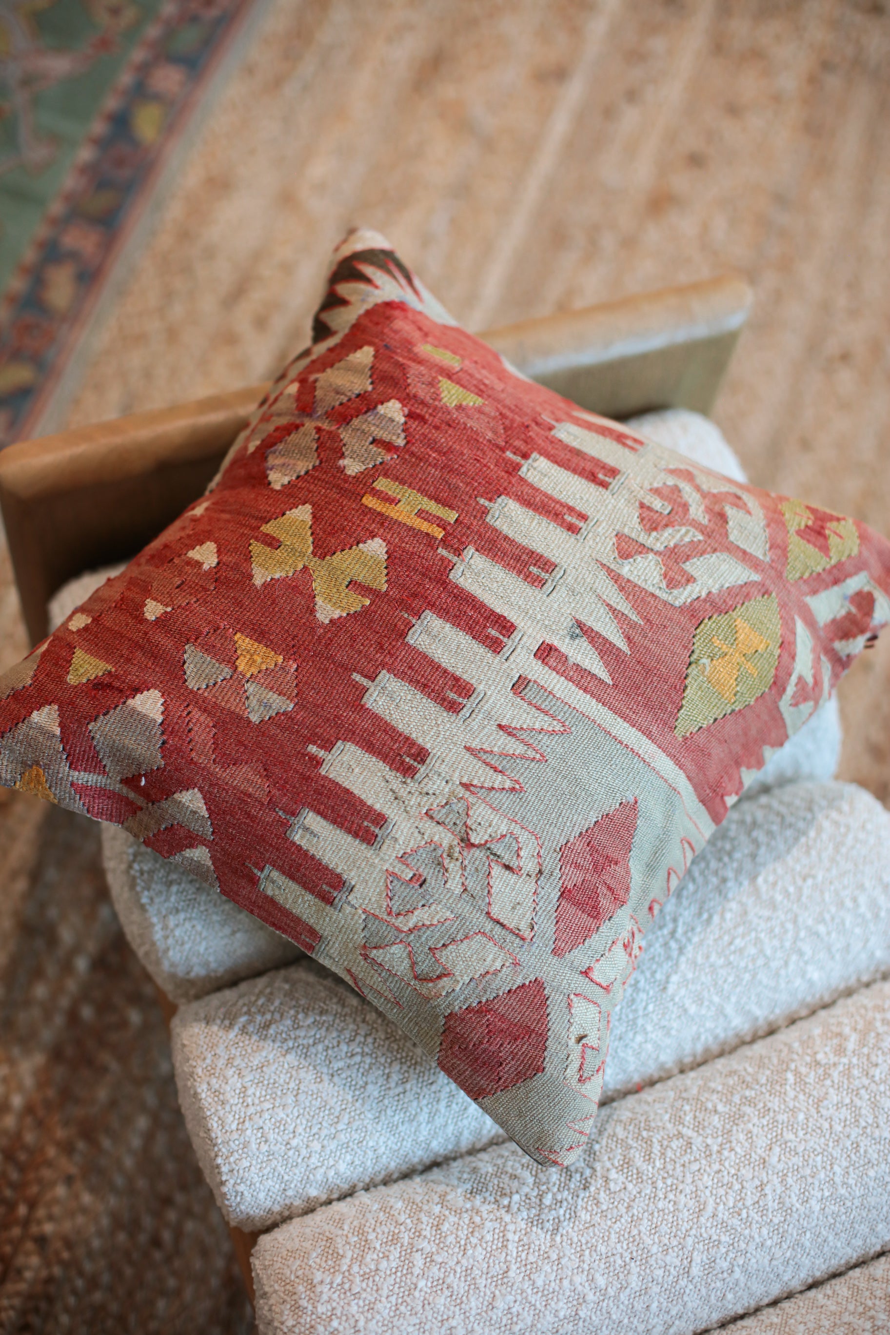 Kilim Square Pillow Yirmi