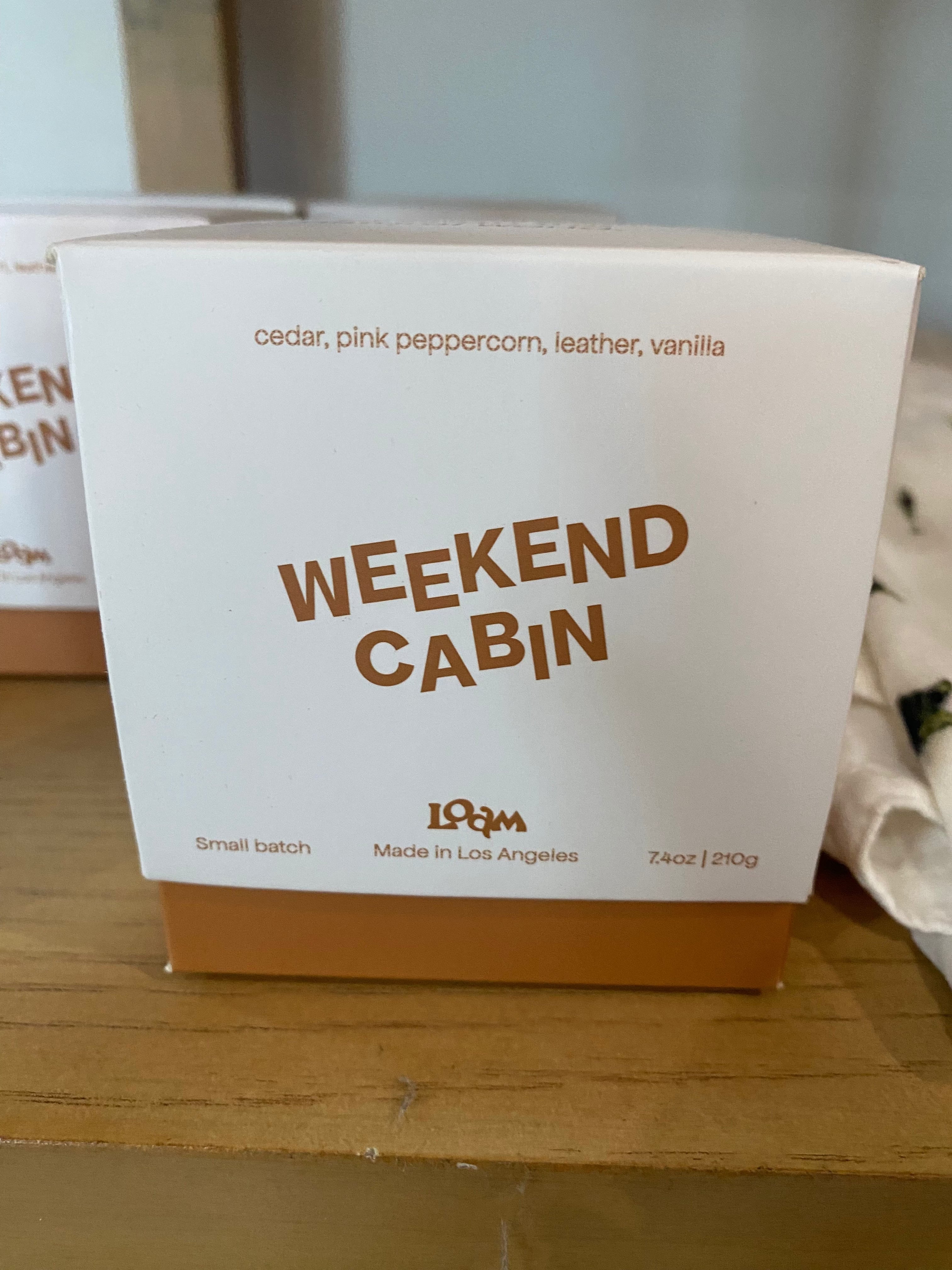 OddBird Weekend Cabin Loam Candle Collection