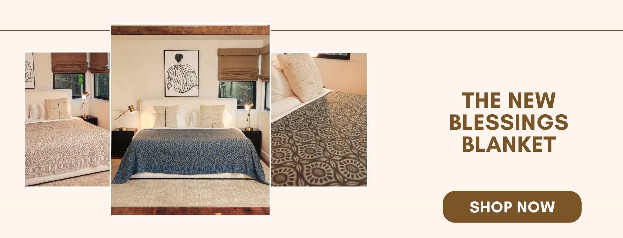 The new Blessing Blankets Shop Now