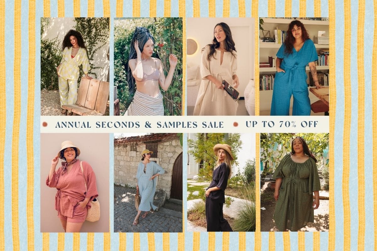 <p>Annual Seconds <br/>& Samples Sale</p>