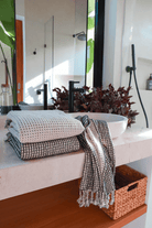 OddBird Co. Towels *NEW* Limited Edition XO Waffle Towel Collection - Black