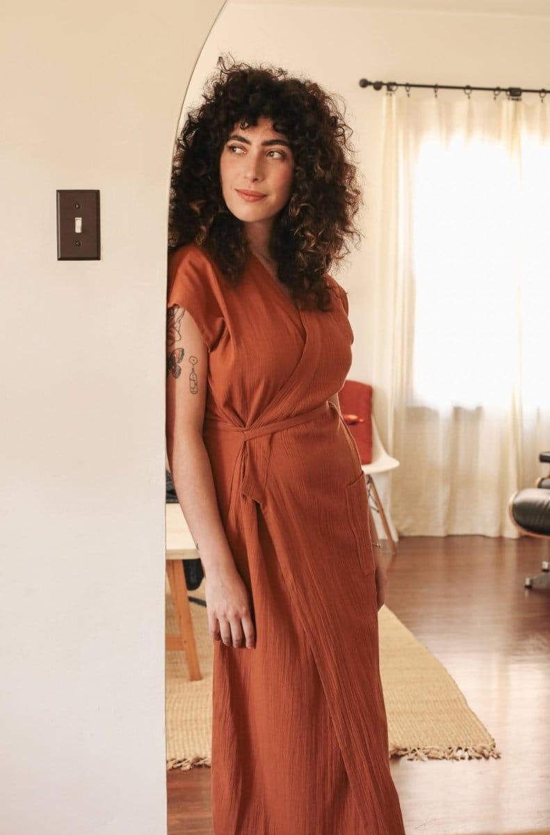 OddBird Loungewear Aydin Şile House Dress - Limited Edition
