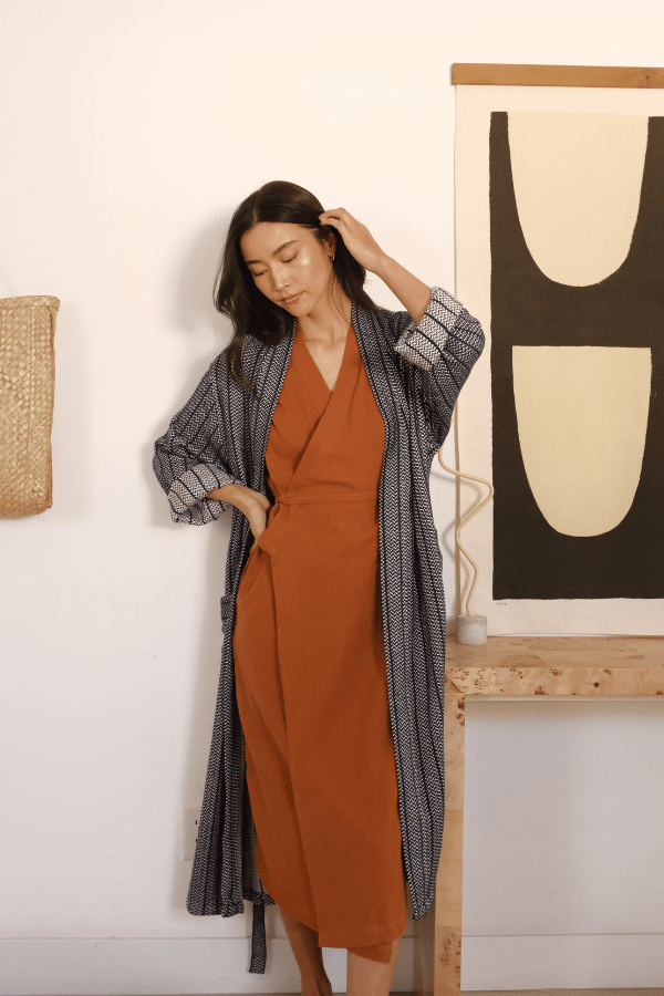 OddBird Loungewear Aydin Şile House Dress - Limited Edition