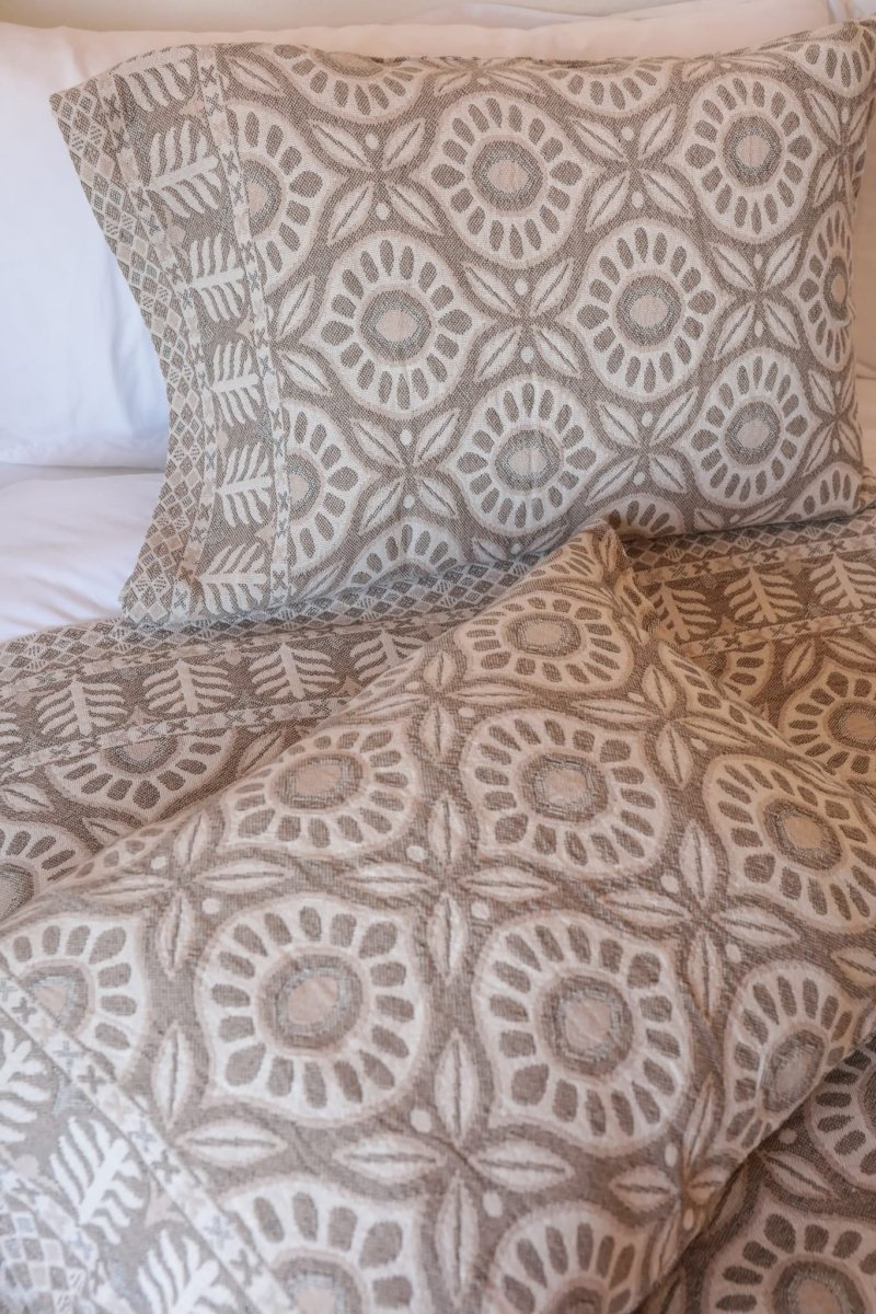 Blessings (Bereket) Handwoven Pillowcases - PLEBHMBLU - OddBird Co.