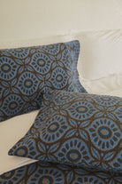 Blessings (Bereket) Handwoven Pillowcases - PLEBHMBLU - OddBird Co.
