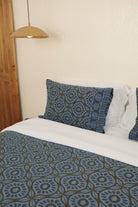 Blessings (Bereket) Handwoven Pillowcases - PLEBHMBLU - OddBird Co.