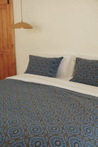 Blessings (Bereket) Handwoven Pillowcases - PLEBHMBLU - OddBird Co.