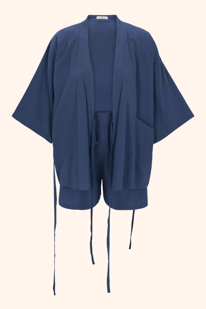 OddBird Loungewear Eco Satin Kardeş Loungewear Shorts - SECONDS/SAMPLE