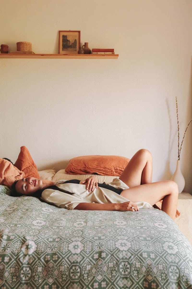 OddBird Loungewear Eco Satin Selin Sleep/Play Dress  - SECONDS/SAMPLE