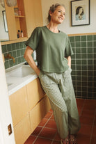 *E.L.L.E* Harika Shirt - Olive - TLEHARIKAOLIVXSS - OddBird Co.