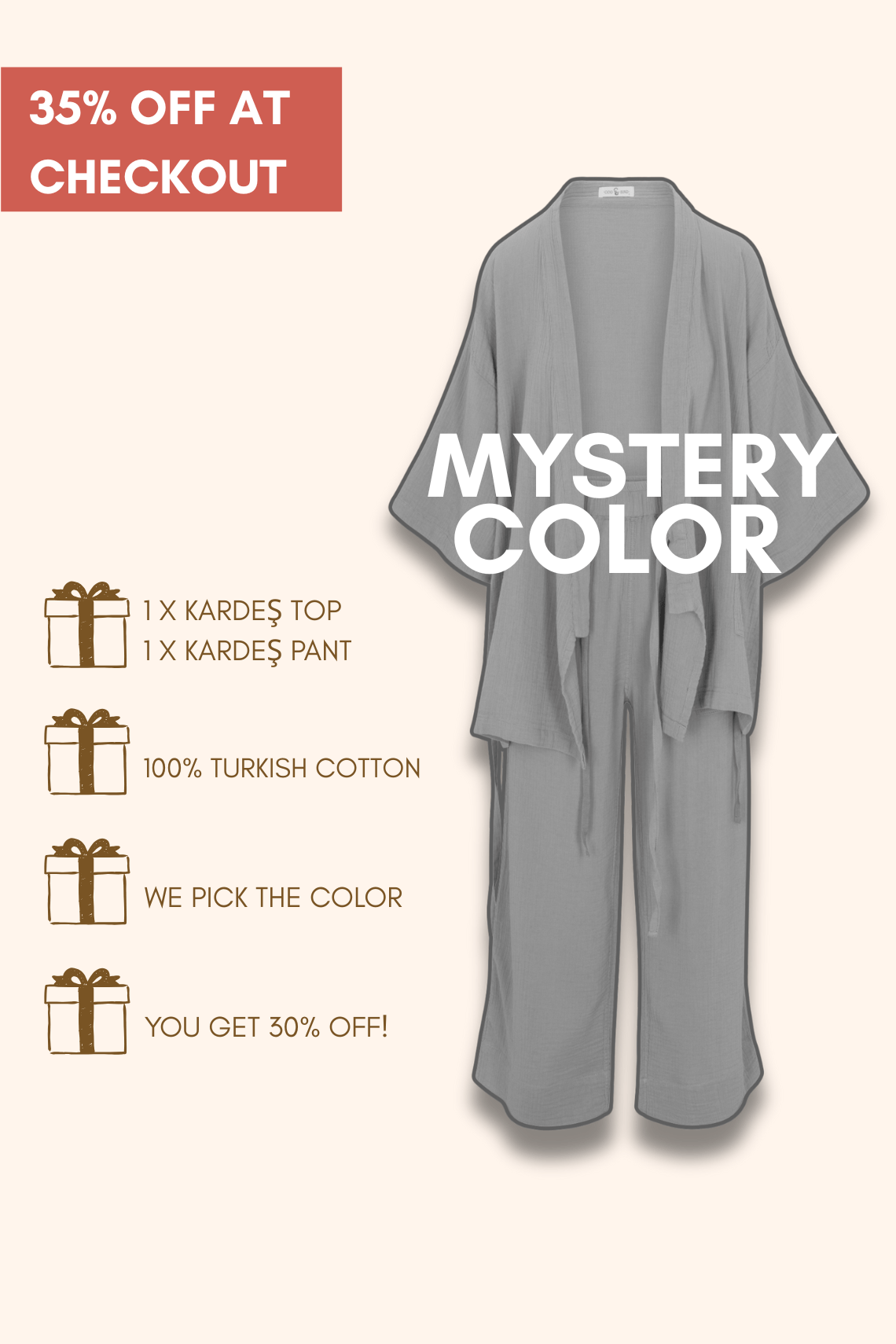 OddBird Sets Mix & Match Kardeş Loungewear Set - Mystery Box